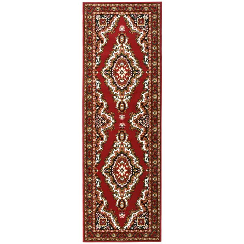 

Alfombra de pasillo BCF rojo oriental 80x250 cm