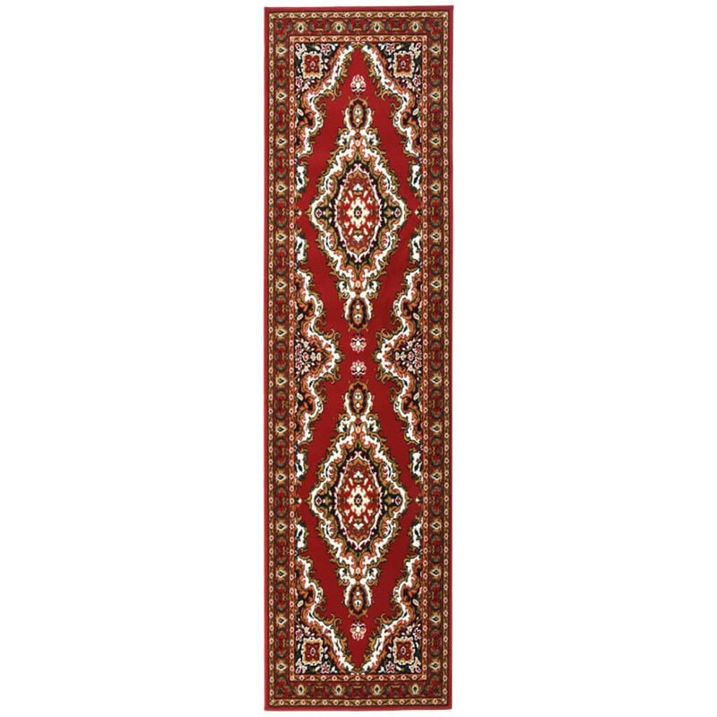 

Alfombra de pasillo BCF rojo oriental 80x350 cm