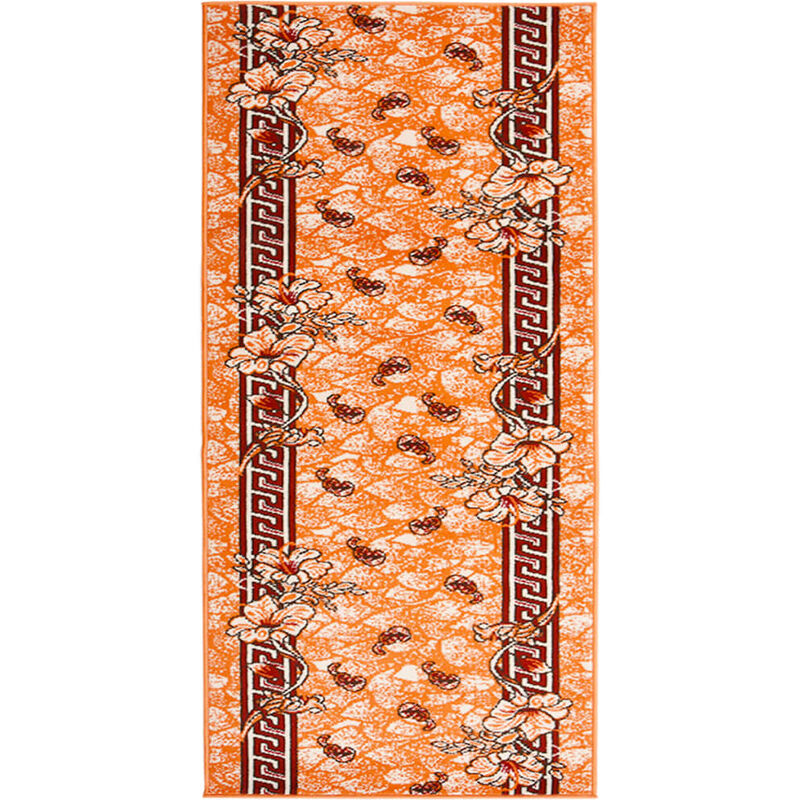 

Alfombra de pasillo BCF terracota 100x250 cm