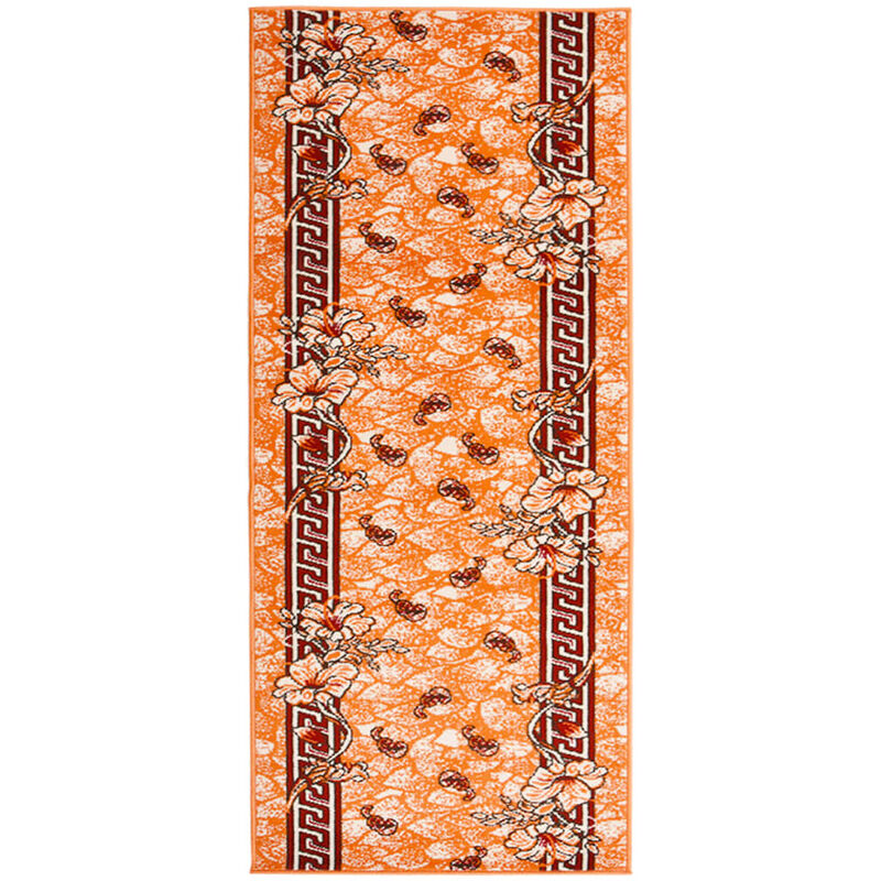 

Alfombra de pasillo BCF terracota 80x150 cm
