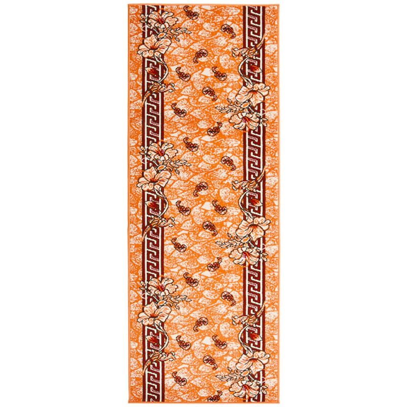 

Alfombra de pasillo BCF terracota 80x200 cm