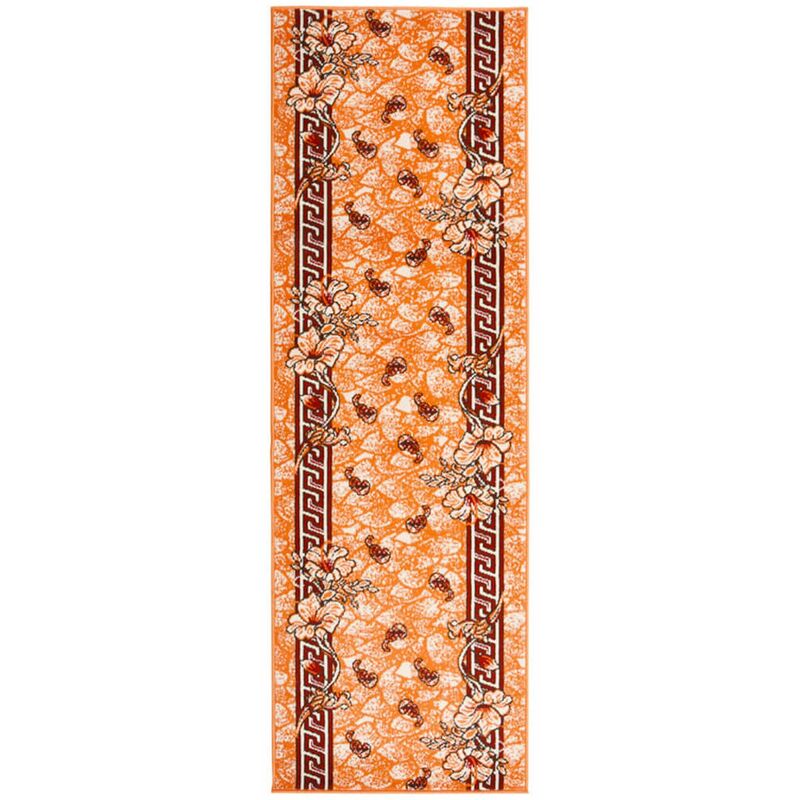 

Alfombra de pasillo BCF terracota 80x250 cm