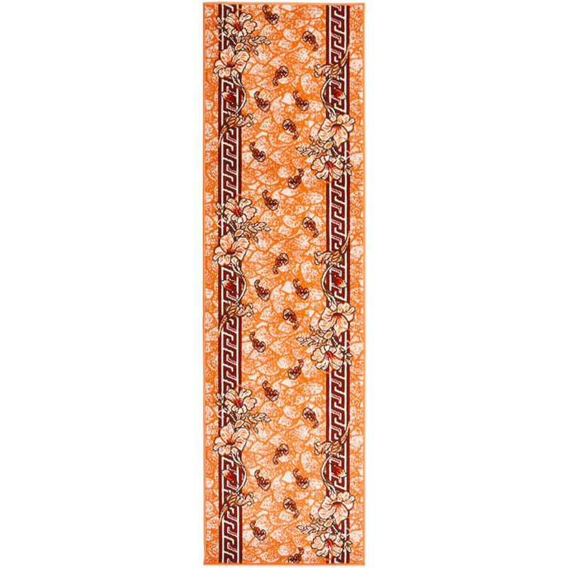 

Alfombra de pasillo BCF terracota 80x300 cm