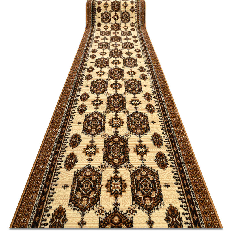 

Rugsx - Alfombra de pasillo BCF ZEGARY beige 100 cm Tonos de beige 100x1300 cm