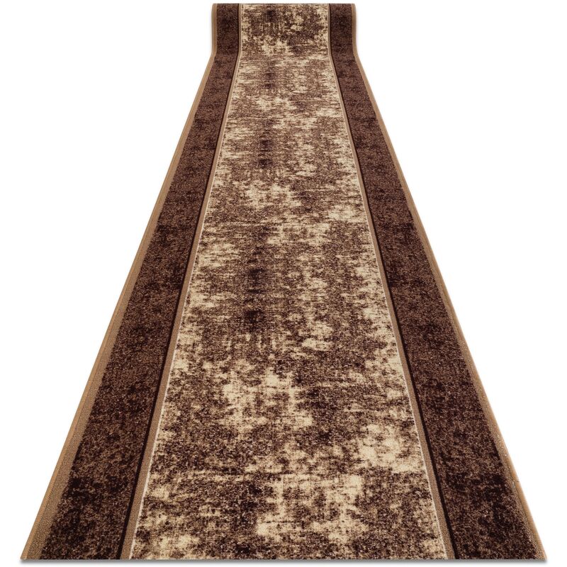 Alfombra de pasillo con refuerzo de goma 100 cm STARK beige beige 100x130 cm