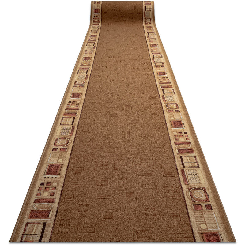 Alfombra de pasillo con refuerzo de goma JENA beige 120cm beige 120x280 cm