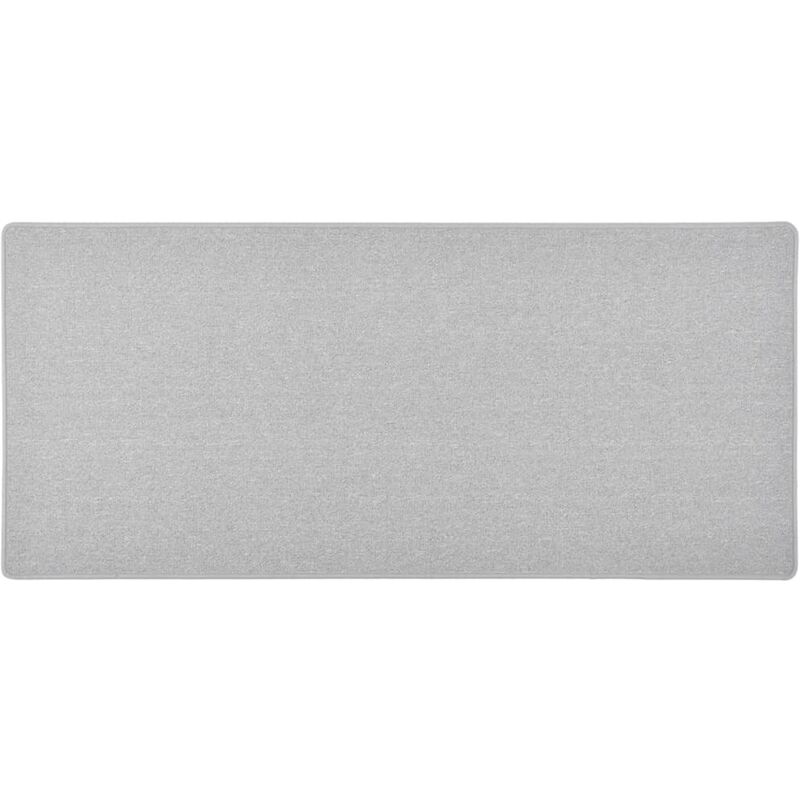 

Alfombra de pasillo gris claro 50x100 cm