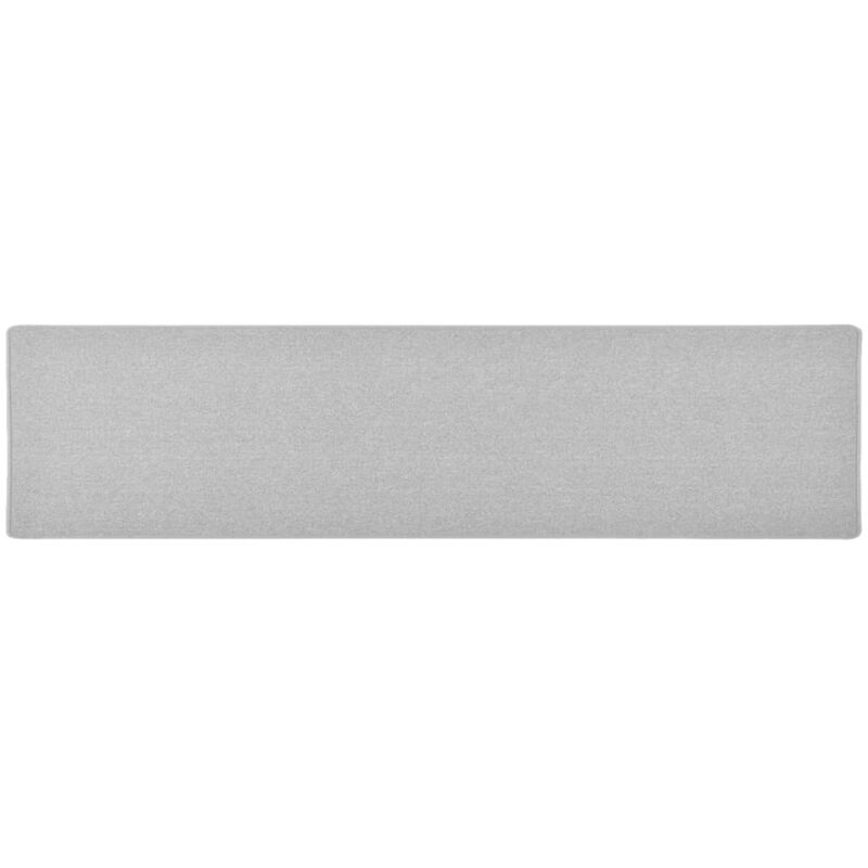 

Alfombra de pasillo gris claro 50x200 cm