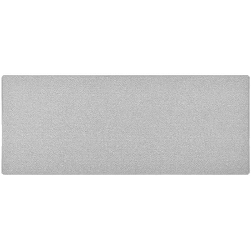 

Alfombra de pasillo gris claro 80x200 cm