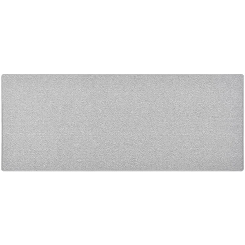 

Alfombra de pasillo gris claro 80x200 cm