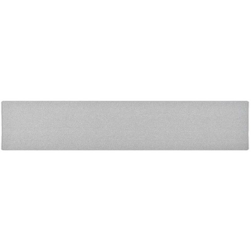 

Alfombra de pasillo gris claro 80x400 cm