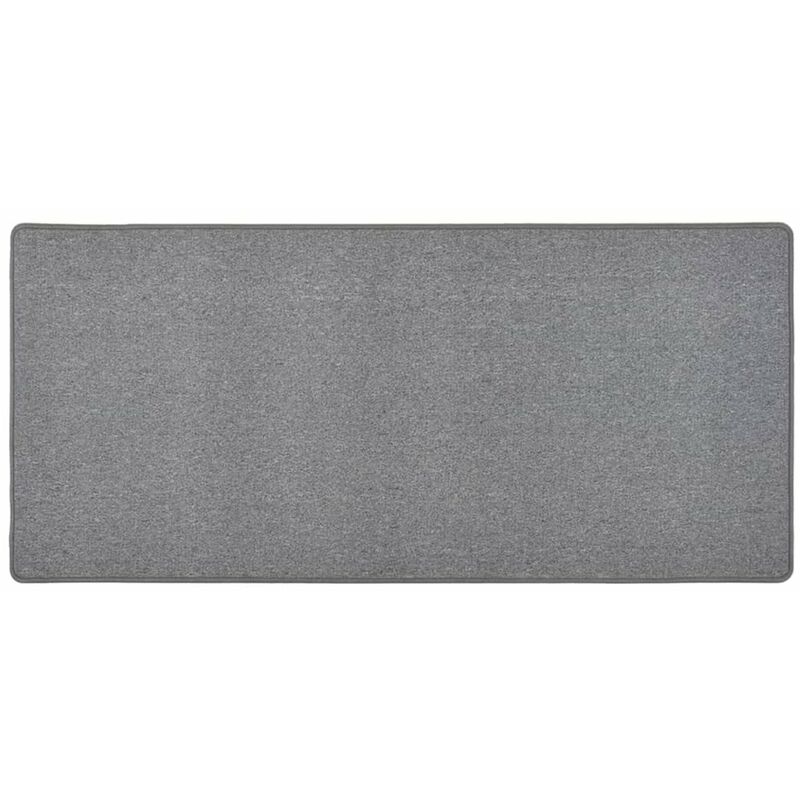 

Alfombra de pasillo gris oscuro 80x150 cm