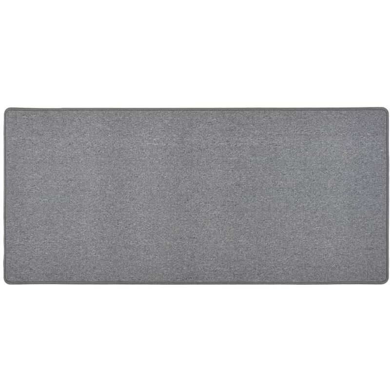 

Alfombra de pasillo gris oscuro 80x150 cm
