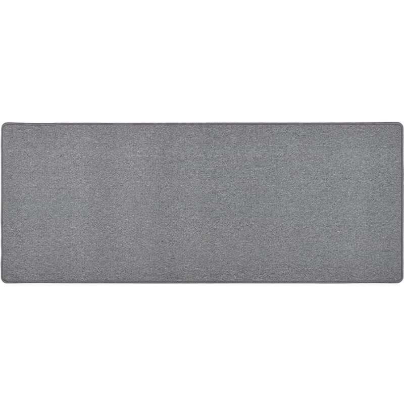 

Alfombra de pasillo gris oscuro 80x200 cm