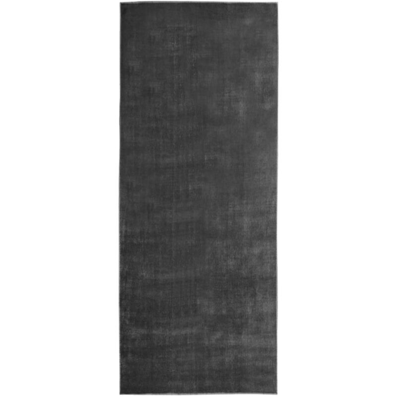 

Alfombra de pasillo lavable gris antracita poliéster 60x200 cm