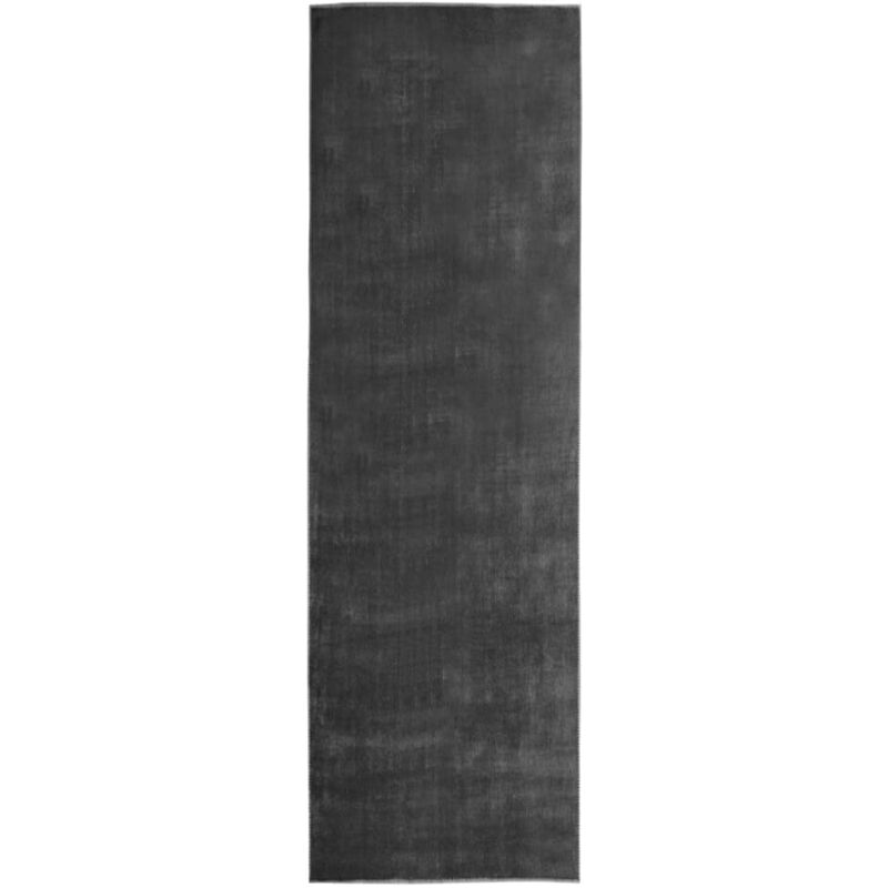 

Alfombra de pasillo lavable gris antracita poliéster 60x300 cm