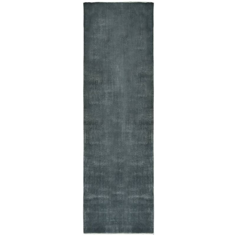 

Alfombra de pasillo lavable plegable gris poliéster 60x300 cm