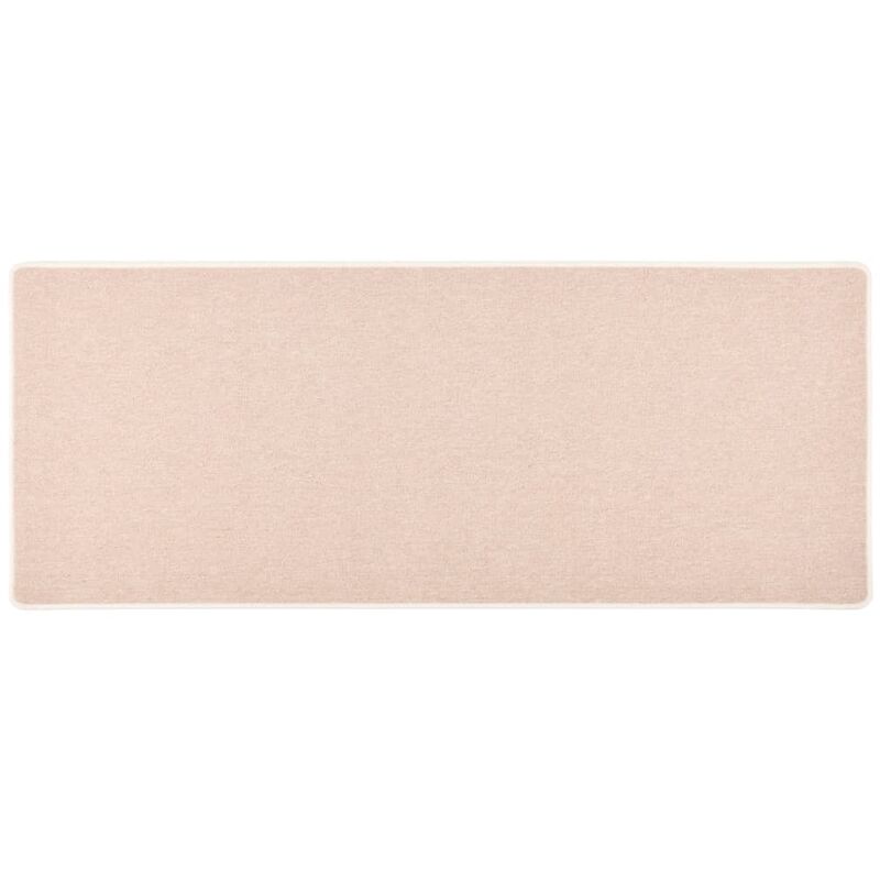 

Alfombra de pasillo marrón claro 80x200 cm