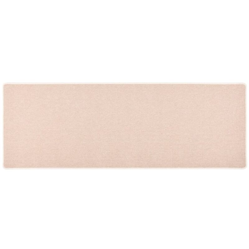 

Alfombra de pasillo marrón claro 80x250 cm