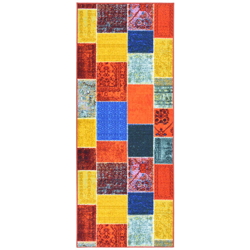 

Alfombra de pasillo multicolor 80x200 cm