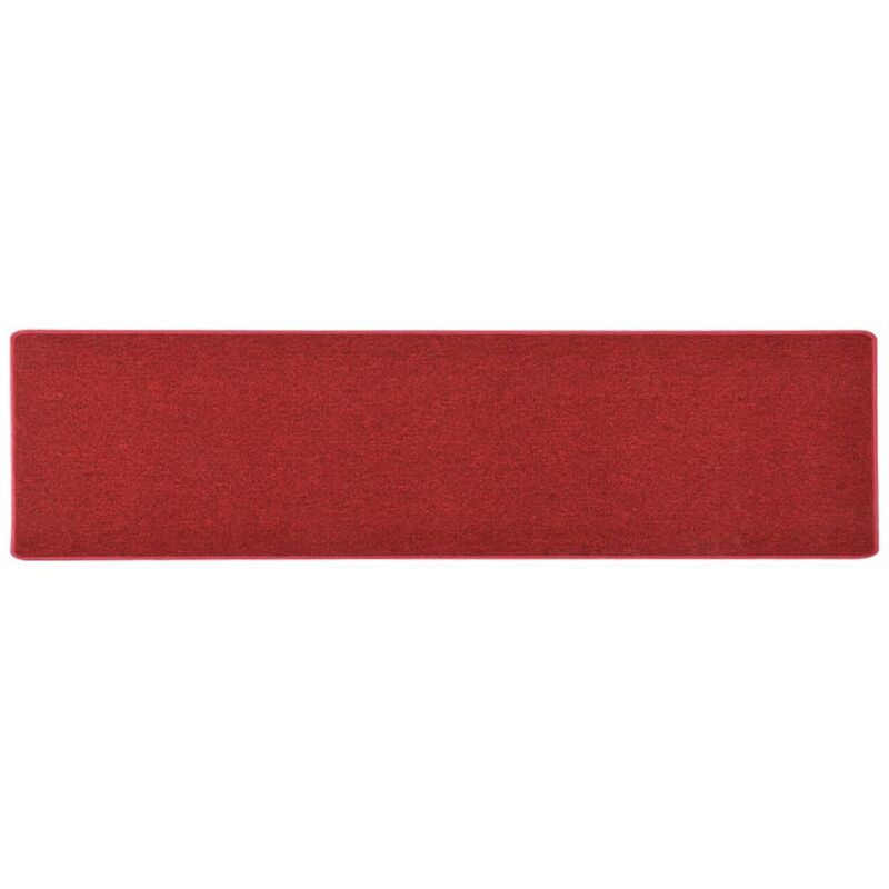 

Alfombra de pasillo rojo 80x300 cm