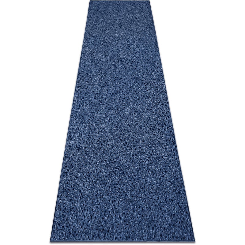 Alfombra de pasillo TRAFFIC azul marino 390 AB blue 110x400 cm