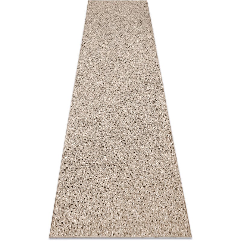 Rugsx - Alfombra de pasillo traffic beige 700 beige 60x370 cm