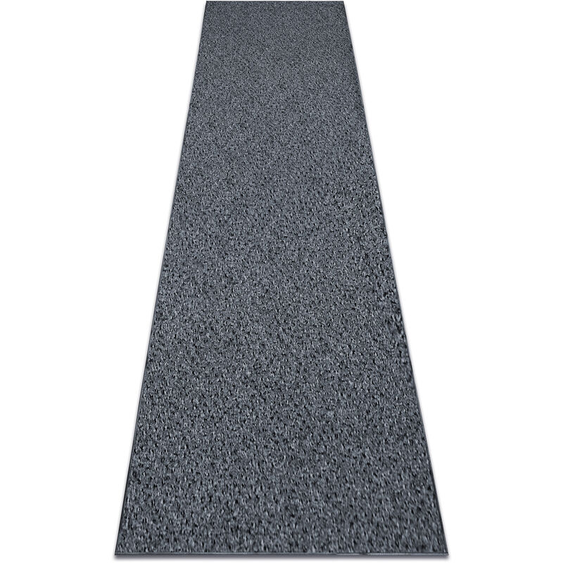 Rugsx - Alfombra de pasillo traffic gris 330 ab grey 100x370 cm