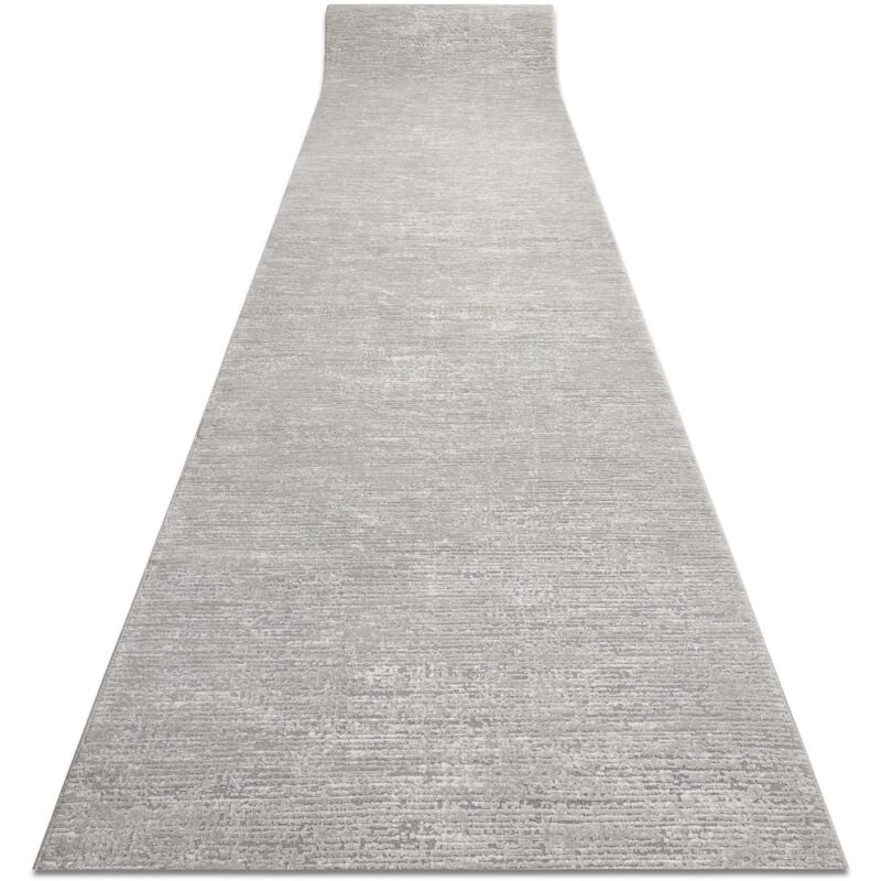 Alfombra de pasillo TULS 51248 estructural, mezcla gris 100 cm grey 100x200 cm