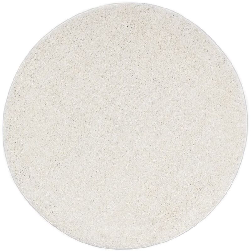 

Alfombra de pelo color crema 67 cm - Crema - Vidaxl