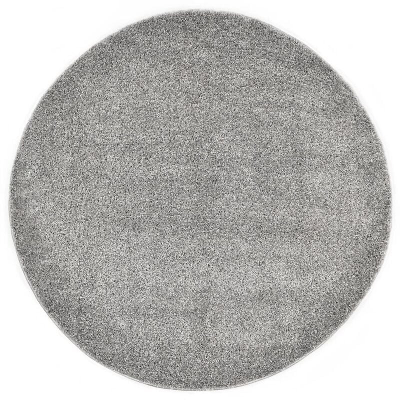 

Alfombra de pelo gris 160 cm