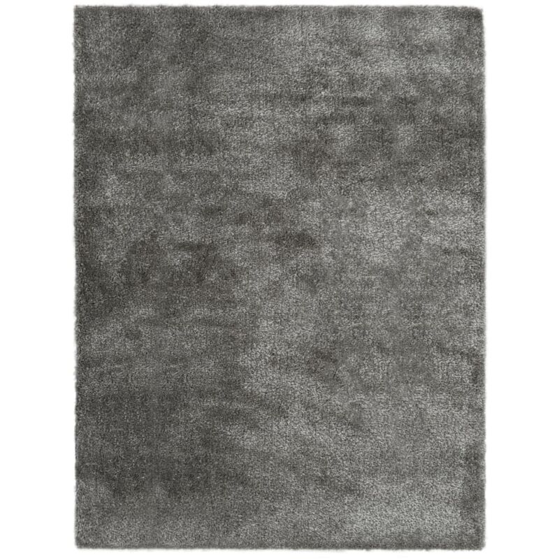 

vidaXL Alfombra de pelo gris antracita 160x230 cm - Antracita