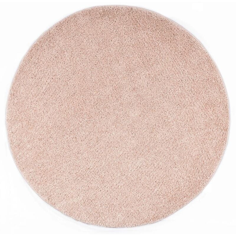 

Alfombra de pelo rosa envejecido 160 cm