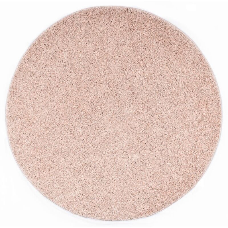 

Alfombra de pelo rosa envejecido 160 cm - Rosa