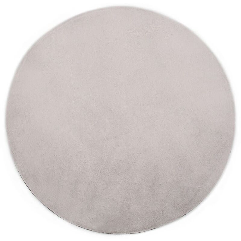 

Alfombra de pelo sintético de conejo gris 80 cm - Gris - Vidaxl