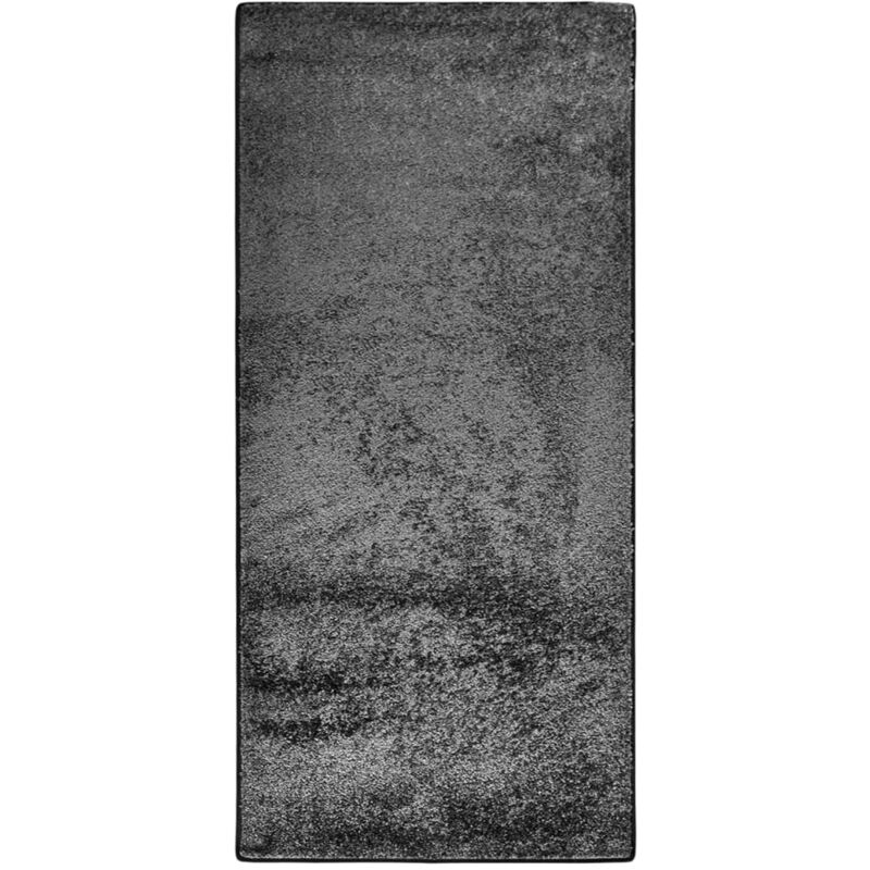

Alfombra de pelo suave antideslizante gris 115x170 cm
