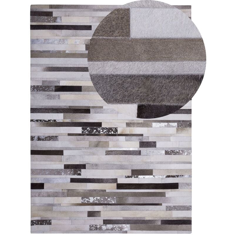 

Alfombra de piel beige/marrón 160x230 cm TIPILI