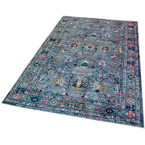 Alfombra de poliester estampada 60 x 100cm modelo WH1012 multicolor