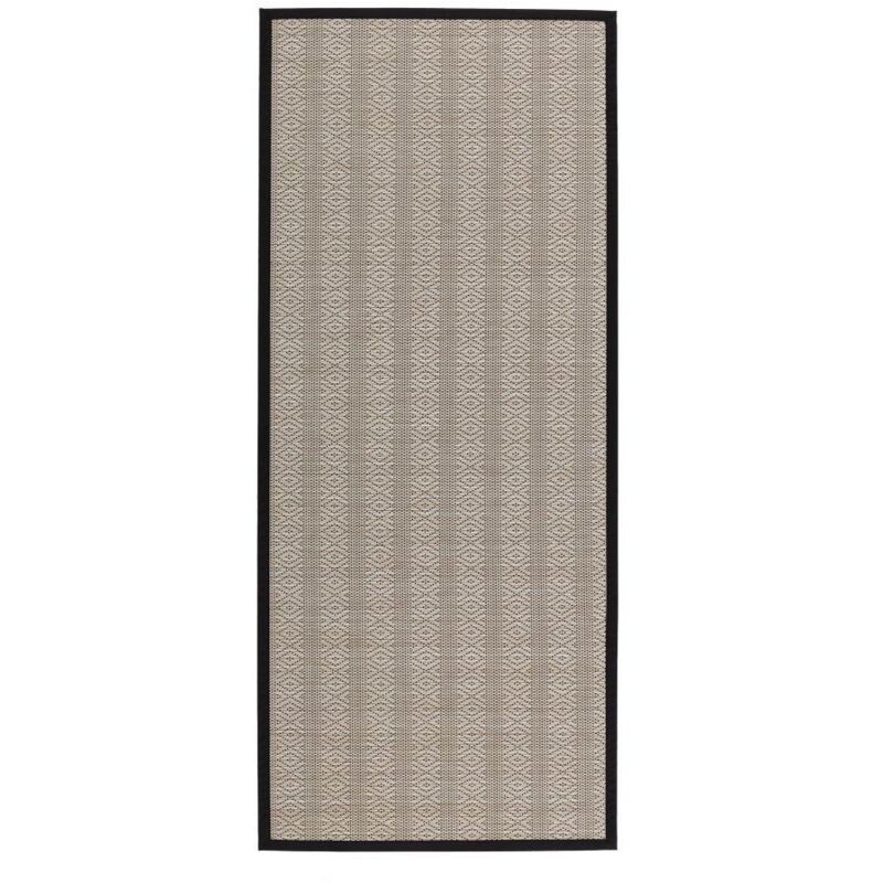 

Alfombra de polipropileno pasillera para exterior beige de 175x75 cm