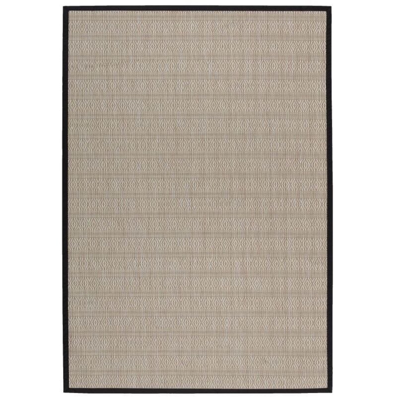 

Alfombra de polipropileno para salón para exterior beige de200x140 cm