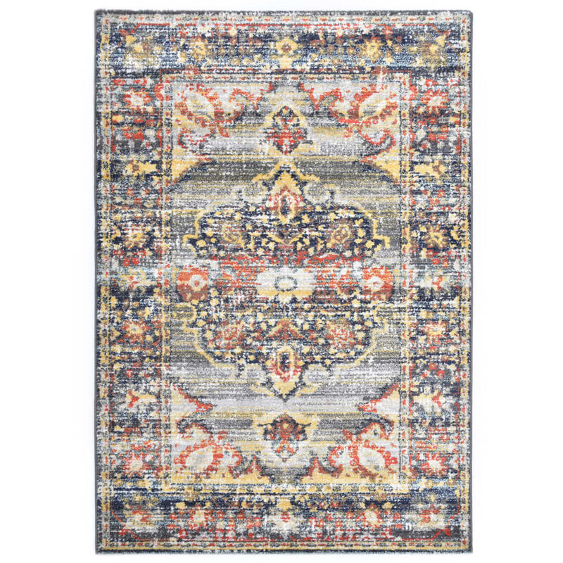 

Alfombra de PP azul 140x200 cm