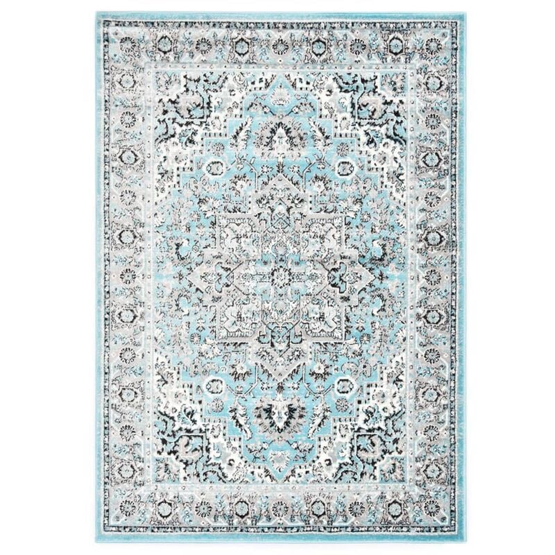 

Alfombra de PP azul claro 140x200 cm