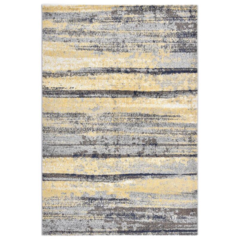 

Alfombra de PP gris y beige 120x170 cm