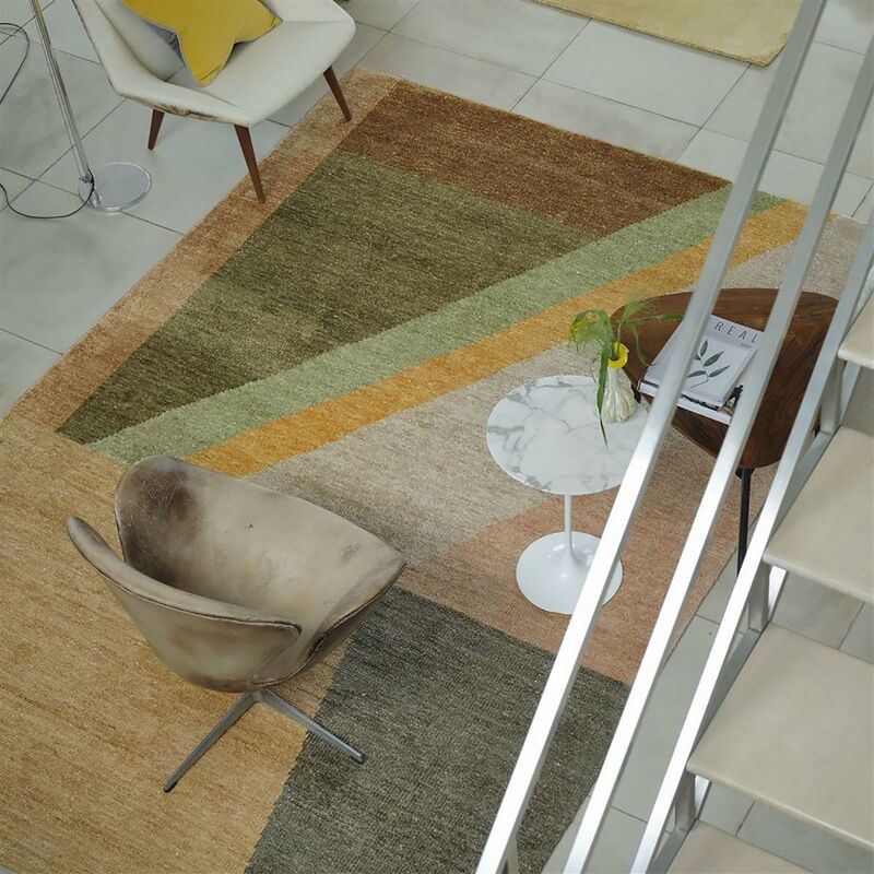 

Alfús Oscher 1A2T Alfombra de diseño en Marrón Viscosa - Marron