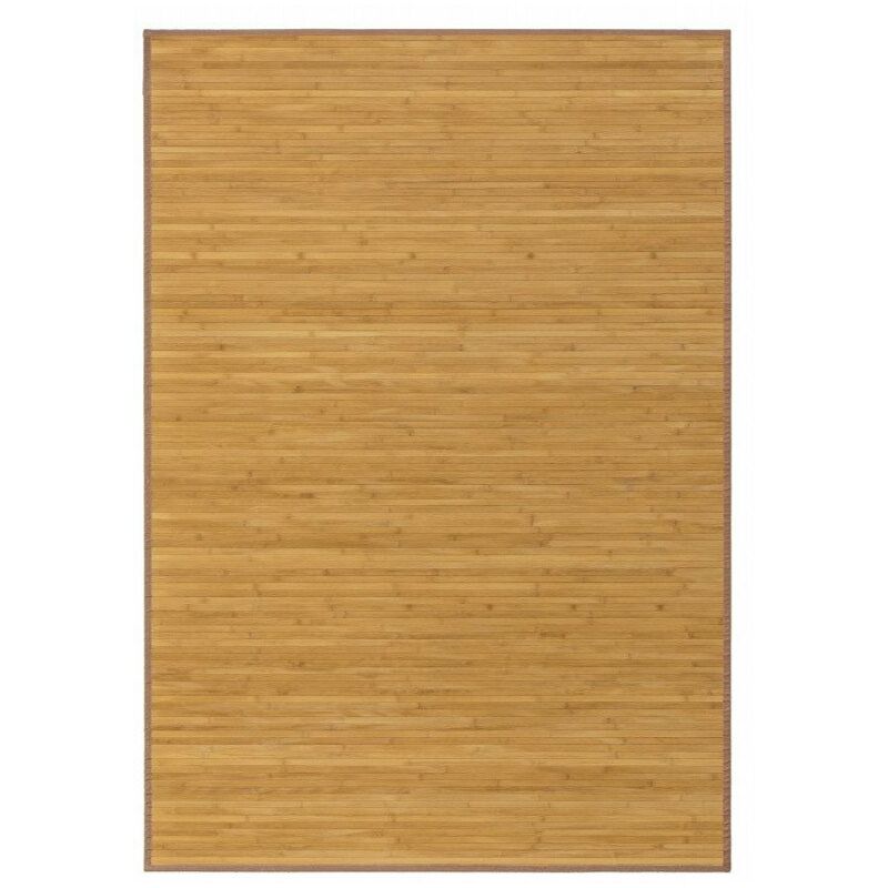 

Alfombra de Salón o Comedor, Marrón de Bambú Natural 140 X 200 cm Natur, 140x200 - Hogar y Más