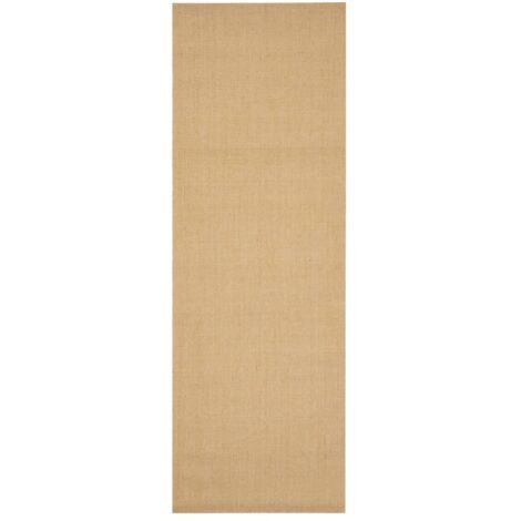 Alfombra de sisal natural 66x200 cm vidaXL
