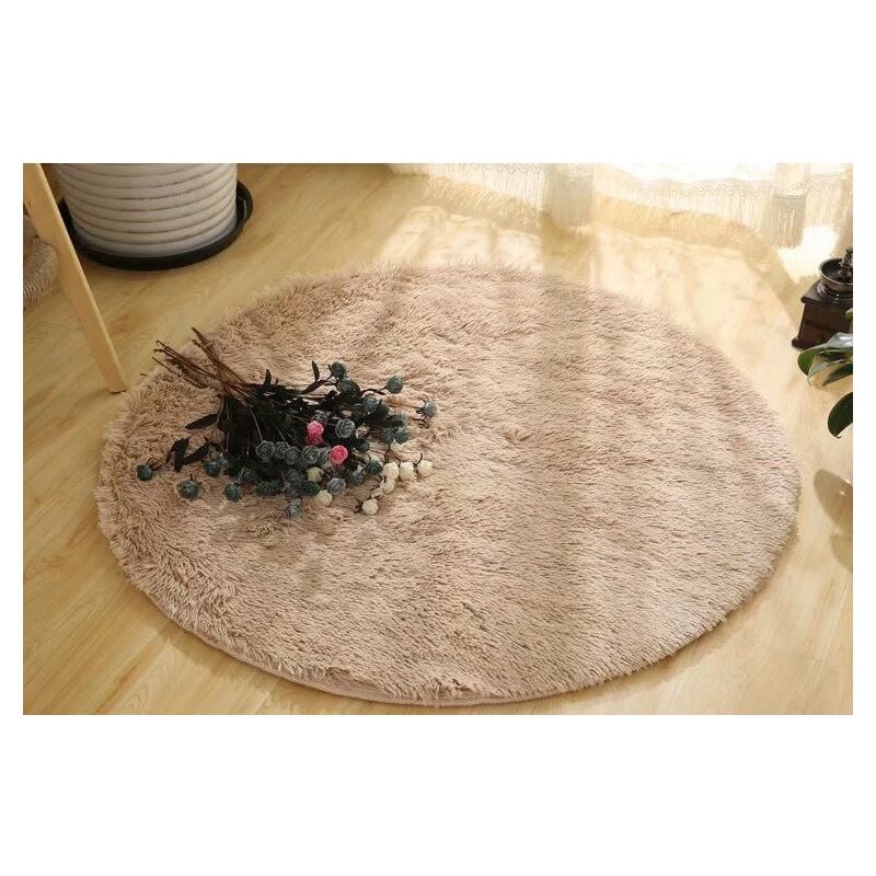 

Alfombra de Terciopelo esponjosa súper Suave para Interiores, Linda Alfombra de Dormitorio esponjosa, Adecuada para cojín de sofá de baño (Color