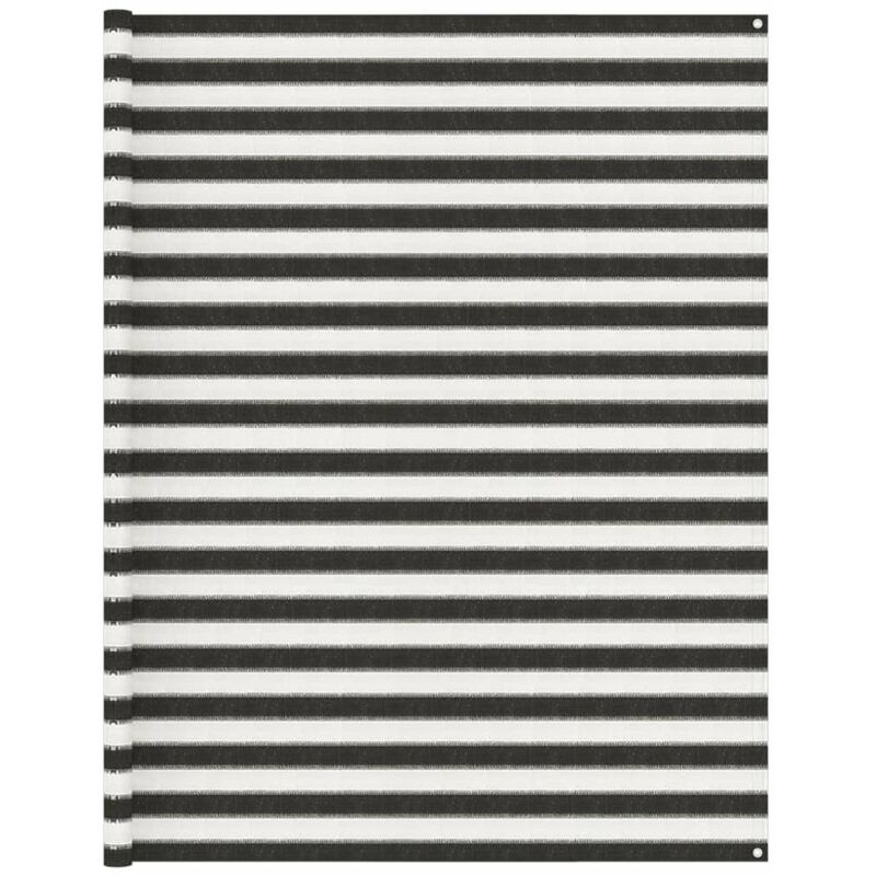 

Alfombra de tienda de campana 250x300 cm gris antracita blanco