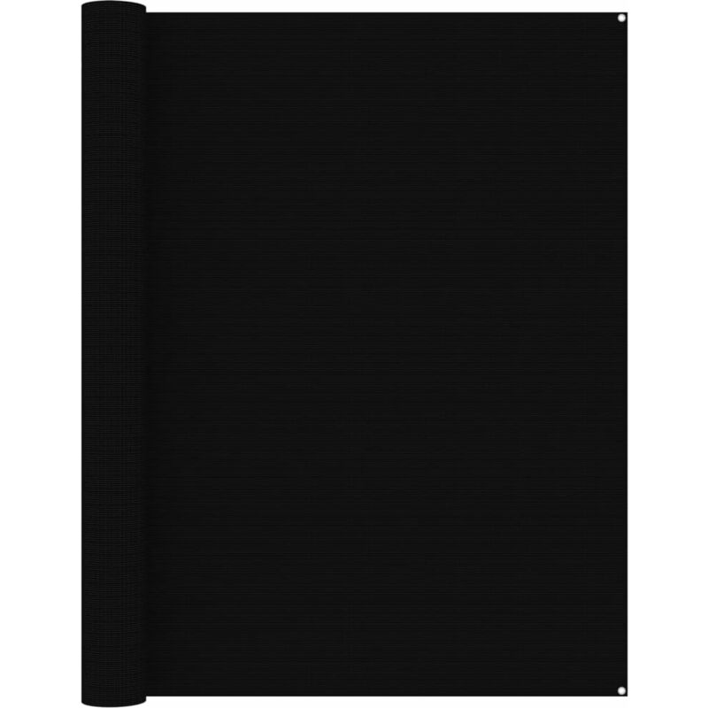 

Alfombra de tienda de campaña 250x400 cm negro