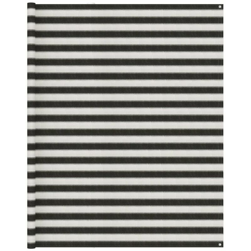 

Alfombra de tienda de campana 250x400cm gris antracita y blanca